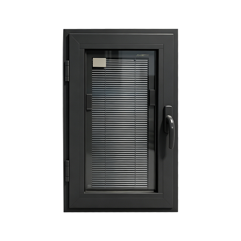 Fuinneog Oscailte Amach Dhúbailte 65 Shraith (le Louvers Insuite)